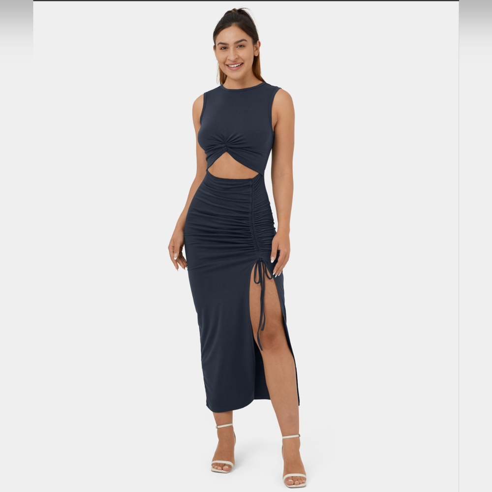 Halara cut out midi dress